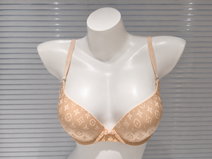 <span class=keywords><strong>Sujetador</strong></span> Deportivo Sin Costuras Personalizado para Mujer, con Aros y Efecto <span class=keywords><strong>Push</strong></span>-<span class=keywords><strong>Up</strong></span>, Estampado Monograma, Suave, Tipo Camiseta, Lencería para Uso Diario, OEM ODM - Product Image 2