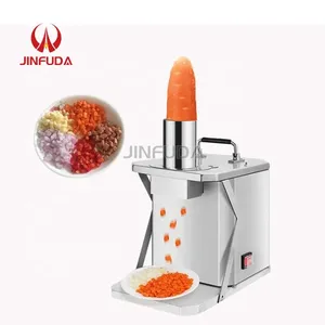 High Quality and Stainless Steel Cutting Machine Onion Chopper Root And Tuber Vegetables Dicing Machine