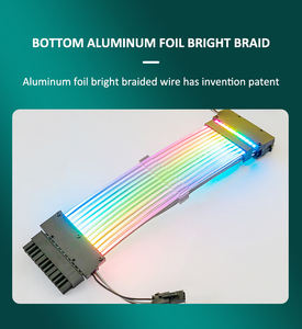 مزدوجة رئيس مصباح اللوحة التمديد 24p صف متزامن السحر إمداد طاقة الإضاءة الفيديو بطاقة كابل محول - Product Image 6