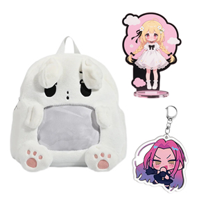 Design Customizes and Designs Various Animated Cartoon Keychain Combination <b>Gift</b> <b>Sets</b> - Product Image 1
