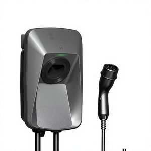 Station de recharge domestique pour véhicules électriques 22 kW, chargeur rapide AC contrôlé par application, prise murale pour VE, indice de protection IP54, nouveau, certifié CE - Product Image 1