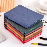 Carnet de notes imprimé sur mesure A5 couverture de logo personnalisé Journal couverture rigide carnet en cuir