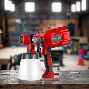 Elektrische Farbspritzpistole für den Haushalt für Latexfarbe, Leistungsstarkes Sprühgerät mit Maschinenanwendung zum Reinigen und Sprühen - Product Image 5