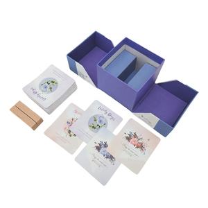 Cartes <span class=keywords><strong>de</strong></span> jeu <span class=keywords><strong>de</strong></span> société personnalisées pour la famille, cartes d'affirmation, jeux <span class=keywords><strong>de</strong></span> cartes en papier, impression en gros - Product Image 2