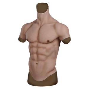 Traje de silicona de alta elasticidad con tacto real, de gran venta, <span class=keywords><strong>para</strong></span> disfraz de actuación, <span class=keywords><strong>para</strong></span> hombres y mujeres, <span class=keywords><strong>para</strong></span> juegos de rol, faja moldeadora masculina. - Product Image 1