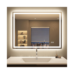 Hot Selling Custom <strong>Mirror</strong> Screen Modern Led Bathroom Smart Touch Screen <strong>Mirror</strong> 60*80 Dimmable Led Bathroom <strong>Mirror</strong> - Product Image 1