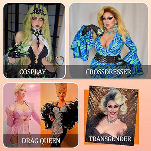 Prothèses mammaires en silicone de grande taille, forme de sein réaliste, avec tétons et aréoles, pour travestis, transgenres, transsexuels, cosplay - Product Image 6