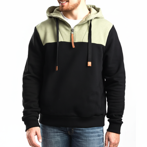เสื้อฮู้ดแบบมีซิปสไตล์ใหม่ล่าสุดใส่สบายแห้งเร็ว - Product Image 1