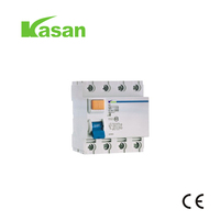 Disyuntor de corriente Residual, tipo electrónico 2P 4P Easy9