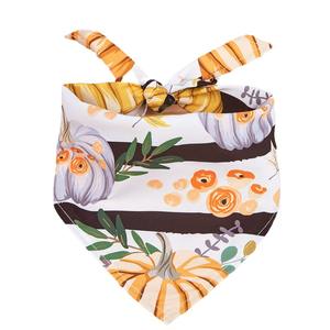 Nueva moda sarga Acción de Gracias triángulo bufanda mascota perro poliéster babero - Product Image 5