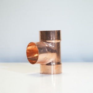<b>Copper</b> Equal Diameter Tee Used for Connecting air Conditioning Refrigeration Pipes and Water Pipes <b>Copper</b> Tee - Product Image 3
