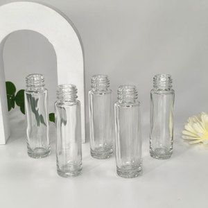Luxury 5ml <b>10ml</b> Gemstone Roller for Ball Essential Oil Perfume <b>Bottle</b> Glass with Roll on Sealing for Screen Printing - Product Image 3