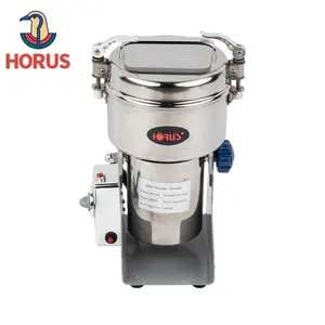 HORUS poudre de piment faire machine broyeur 1000g moulin à herbes en acier inoxydable à vendre