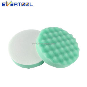 EVERTOOL Kit de cirage de voiture Tampons de polissage Tampons de polissage Bonnets Éponge et matériau en mousse Compatible avec la perceuse - Product Image 2