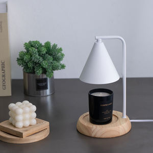 Prix bon marché aromaLampe de table Parfum Bougie parfumée Réchauffeur Lampe maison Lampe de bureau électrique avec ampoules GU10 gradateur - Product Image 4