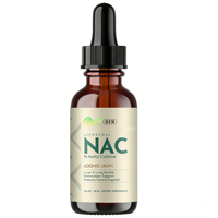 NAC Liposomal 600mg en Gouttes – Soutien Naturel Hépatique, Pulmonaire, Immunitaire et Antioxydant – Complément Liquide Oral 60ml – Vente en Gros OEM