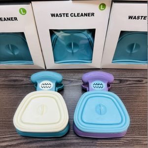 Manufacturer Wholesale Simple Plastic <b>Cat</b> & Dog Poop Scooper with Mint Fragrance for Pet Waste Disposal - Product Image 3