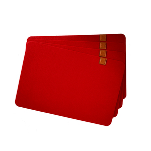 3 mm 4 mm Felt <strong>Placemats</strong> for Dining Table <strong>Set</strong> <strong>of</strong> <strong>6</strong> Place Mats <strong>and</strong> <strong>6</strong> <strong>Coasters</strong> for Drinks Place Mats - Product Image 1