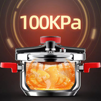 Autocuiseur à usage domestique Autocuiseur 6L Autocuiseur en acier inoxydable