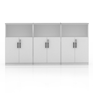 Modern <b>White</b> Office <b>Cabinets</b> Wooden Filing <b>Cabinet</b> Wood Cupboard Office File <b>Cabinet</b> - Product Image 1