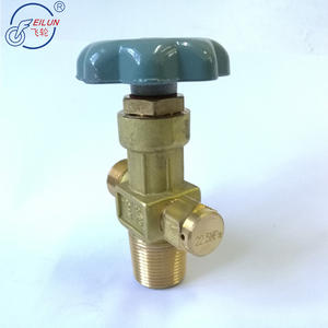 Válvula de cilindro de gas tipo FLAPPER de alta presión de 200bar para Rosca de salida O2 N2 G5/<span class=keywords><strong>8</strong></span> - Product Image 5