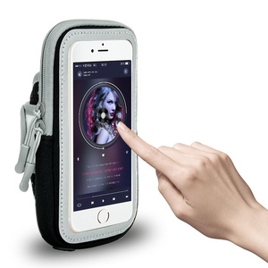 Universal <span class=keywords><strong>Sports</strong></span> Running Brazalete Soporte para teléfono para hombres y mujeres, Gimnasio al aire libre Jogging Fitness Teléfono móvil Brazo Bolsa - Product Image 5