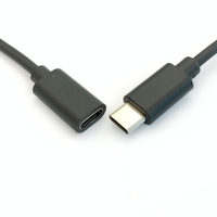 Type-c câble mâle à femelle 60w 100W câble d'extension Usb C 3A 5A transfert de données de charge USB2.0 USB3.0 USB3.1 câble USB C