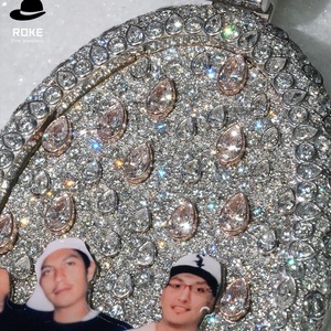 Закажите ювелирное изделие на заказ: кулон из золота 9-18 карат с лабораторным бриллиантом, фото-медальон, проходит проверку на бриллиант, памятный подарок. - Product Image 2