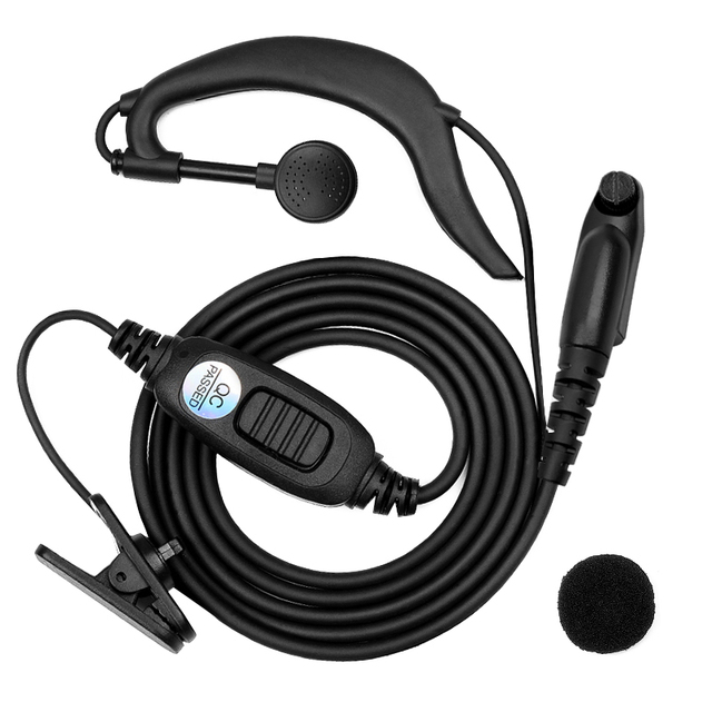 RuiBao Eco-Friendly Over-Ear Headphones for Walkie Talkie GP328plus GP344 PRO5150 EX500 T320 HYT TC780 TC780M