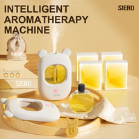 Diffuseur d'arômes OEM ODM Mini 6 huiles essentielles, capacité 50 ml, écologique, rechargeable, sans fil, portable, USB, batterie, hôtel, mur, voiture