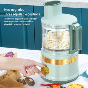 Xách tay 2 trong 1 planer Slicer công suất lớn hộ gia đình trộn đa chức năng máy xay sinh tố nước trái cây Máy xay sinh tố - Product Image 5