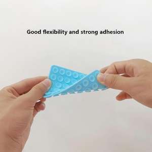 Coque de téléphone et support iPad en silicone souple à ventouse – Accessoire mains libres portable pour bureau, compatible avec les iPhones - Product Image 2