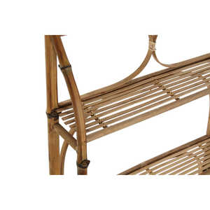 Rattan Bamboo <b>Wall</b> <b>Shelf</b> 62x15x103cm 3 EST - Product Image 2