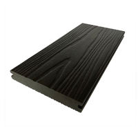 Design moderne Merbau pour l'extérieur en bois composite extrudé pour terrasse en plastique co-extrudé avec technique brossée coiffée de co-extrusion