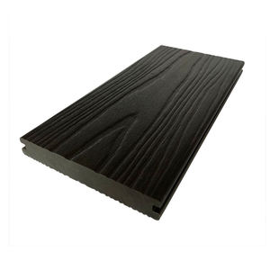 Thiết kế hiện đại merbau ngoài trời <span class=keywords><strong>WPC</strong></span> boong co-đùn nhựa gỗ với chải kỹ thuật Mũ co-đùn - Product Image 4