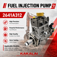 Pompe à carburant haute pression 2641A312 pour excavatrice CAT 320D 323D 320D2 pour moteur Perkins 1104D 1106D Pompe d'injection diesel