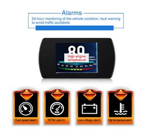 Super puissant OBD2 voiture HUD nouveau style multi-fonction Auto Diagnostic P12 jauge <span class=keywords><strong>2</strong></span> ans de garantie - Product Image 4
