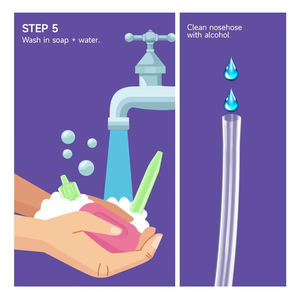 เครื่องดูด<span class=keywords><strong>จมูก</strong></span><span class=keywords><strong>เด็ก</strong></span>ทารกอุปกรณ์ทำความสะอาด<span class=keywords><strong>จมูก</strong></span>แบบใช้ซ้ำได้ - Product Image 3