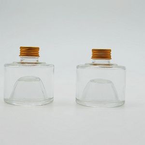 Botella de vidrio apilable con tapa, diseño personalizado único, 200ml, 250ml, vino, Vodka, ginebra, Tequila - Product Image 5