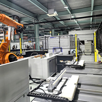 Ligne de production compacte et flexible pour cellules de batterie lithium-ion LiFePO4 de table avec solution intégrée
