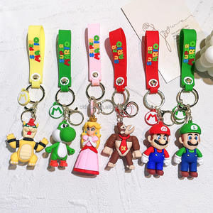 Bonito juego <span class=keywords><strong>de</strong></span> llavero <span class=keywords><strong>de</strong></span> <span class=keywords><strong>Super</strong></span> <span class=keywords><strong>Mario</strong></span>, <span class=keywords><strong>Mario</strong></span> <span class=keywords><strong>Bros</strong></span>, Luigi Mushroom, juguetes <span class=keywords><strong>de</strong></span> personajes <span class=keywords><strong>de</strong></span> dibujos animados 3D Kawaii <span class=keywords><strong>Mario</strong></span>, llavero <span class=keywords><strong>de</strong></span> goma <span class=keywords><strong>de</strong></span> silicona - Product Image 2