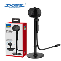 Cámara Gran Angular HD DOBE para Nintendo Switch 2 / N-S2, Cámara Web Plug and Play con Cubierta de Privacidad y Soporte Ajustable