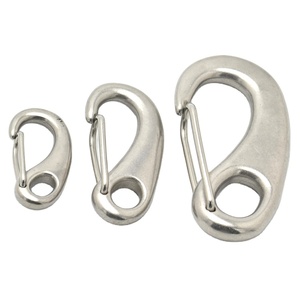 Bán Buôn Độ Chính Xác Cao Thép Không Gỉ <span class=keywords><strong>Snap</strong></span> Hook Hình Dạng Hình Bầu Dục <span class=keywords><strong>Snap</strong></span> Hook Clip Carabiner Clip Và Móc Logo Khắc - Product Image 2