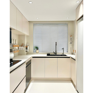 Sunrise Smart - Light Beige mobile da cucina a parete portaoggetti da cucina soluzioni moderniste per la conservazione della cucina - Product Image 2