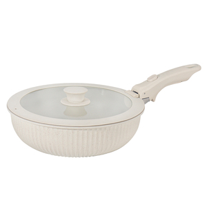 Olla Versátil y Duradera con Asa Desmontable, Diseño Zen Asiático, Compatible con Inducción, Base <span class=keywords><strong>de</strong></span> <span class=keywords><strong>Hierro</strong></span> <span class=keywords><strong>Fundido</strong></span>, Apta para Lavavajillas, Horno y Refrigerador - Product Image 2