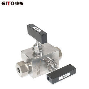 Ensemble de vannes à haute pression moyennes 30000 PSI, ensemble intégré à double vanne à aiguille, vannes de réduction de pression en acier inoxydable 316 - Product Image 3