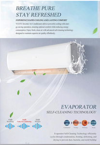 Puremind Hot Sell Airconditioning Inverter Koeling 9000btu 12000btu Wandmodel Airco voor Thuisgebruik WIFI R454B - Product Image 3