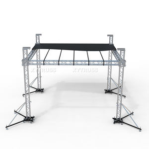 Precio bajo de fábrica personalizado 7x7x5m Truss de aluminio para escenario Techo plano con cubierta de PVC - Product Image 3