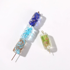 18-20*9-11mm Màu ống thủy tinh lỏng hạt xoắn ốc cột đối với trang sức làm thời trang phụ kiện tự làm - Product Image 6