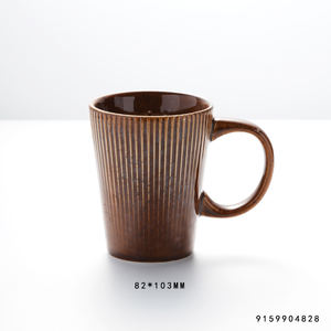 Fabrieksaanpassing Creativiteit Keramische Koffiekopjesset Op Maat Gemaakt Keramisch Koffiemok Vintage Keramische Koffiemok Set - Product Image 5